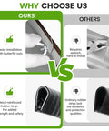 Comparison of installation ease between Olive Green Three Piece Raised Garden Bed Kit With 17 Inch Tall Planter Boxes and others.