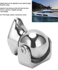 Magnetic Door Stopper With Rotating Head 316 Stainless Steel Door Holder Adjustable 8 Lbs Holding Power installed