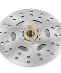 Steel brake disc from Go Kart Rear Axle Assembly Kit With 29 Inch Overall Length Aluminum Live Axle And Steel Brake Disc For DIY Go Kart ATV Quad Buggy Mini Bike Complete Wheel Hub Kit Built Tough And Ready