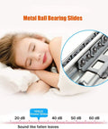 Heavy Duty Full Extension Drawer Slides With Lock Built Like A Tank Steel Ball Bearing Cabinet Rails close-up, 28 or 32 inch.