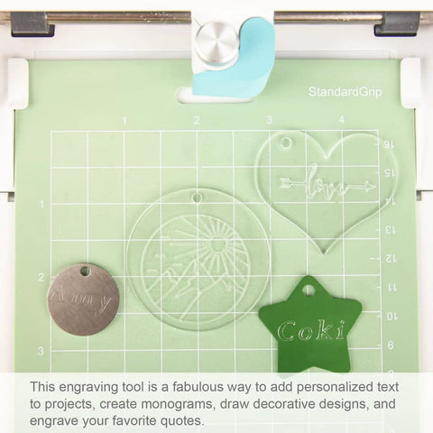 Pro Grade Premium Carbide Engraving Tool and Tip for Cricut Joy and Joy Xtra Built For Soft Metals Leather Acrylic Plastic and More