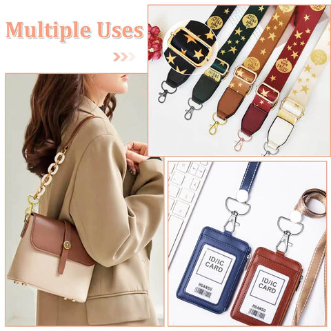 Heavy Duty Keychain Bulk With Swivel Hooks D Rings And Slide Buckles For Handbag Purse Hardware Craft Badass Gear To Build Tough Straps And Slick Bag Upgrades One Inch, showcasing various straps and cardholders.