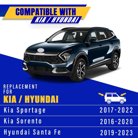 Set Of 3 Windshield Wiper Blades OEM Replacement For SUV Front Windshield 26 Inch 16 Inch 11 Inch With U J Hook, Kia Hyundai