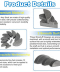 Solid As A Rock Metric Woodruff Key Assortment Kit Comes With 10 Sizes Of Tough Carbon Steel Semicircle Tools For Your Garage Needs And Fix It Up Projects Plus Top Fasteners So You Stay Boss When You Crush Any Job That Comes Your Way For Sure.