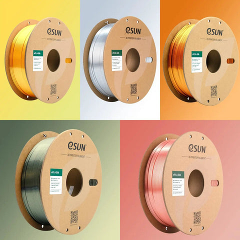 Premium Silk Metal PLA Filament 1.75mm Great For 3D Printers Dope Metallic Gold Finish Hella Smooth Top Tier Precision Plus Zero Sanding Required One Kilogram Spool