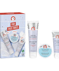 Face Faves Skincare Gift Set With Cleanser Exfoliating Pads And Ultra Repair Cream for travel-friendly hydration and radiance.