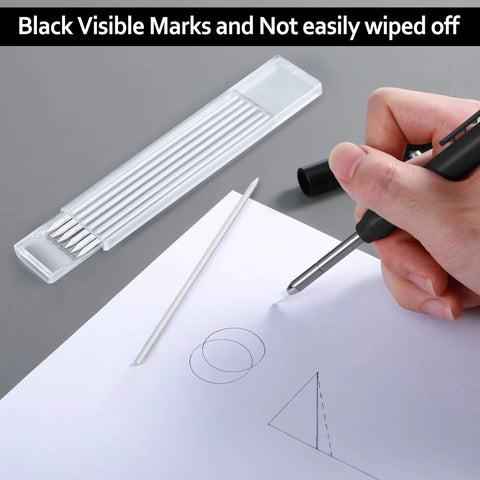 24 Pack 2.8mm HB Refills For Carpenter And Mechanical Pencils Long Lasting Pro Grade Smooth Graphite For Woodworking Construction