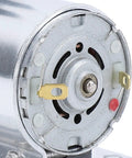 Brushless 12V DC Vacuum Pump motor close-up, showing internal components and connectors for efficient air extraction.