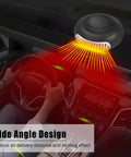 Compact Portable Heater Pumping Out Kickin Warmth Indoors With Dual Temp Settings And 18V Battery Powered for car interior heating.