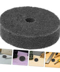 Nylon Polishing Buffing Wheels Set Includes 6 Pcs With 10mm Hole Ultra Fine Finish For Smooth Car Metal And Furniture Work Without Damage round black nylon buffing wheel