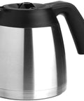 10 Cup Stainless Steel Thermal Coffee Carafe With Lid For MT600 Series Coffee Makers MT600 MT600 Plus MT900 CM300 Replacement