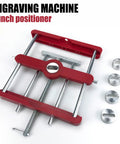 Top Shelf Mortise Tenon Jig For Woodworking With Self Centering Dowel Guide And Punch Locator For Hella Tight Joint Alignment And No Sweat Drill Setup Every Single Build, red punch positioner with metal components