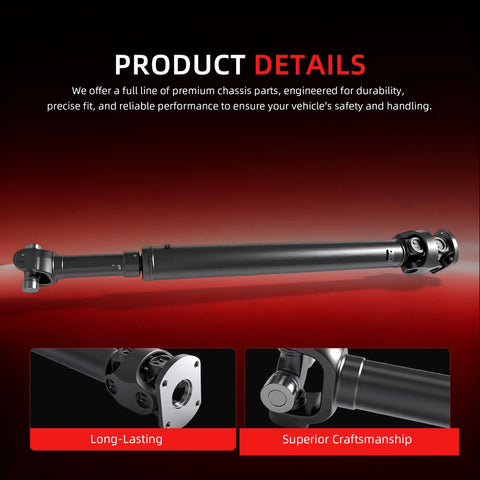 Front Driveshaft 40.25 Inch Prop Shaft For Ford F250 F350 F450 Super Duty 2011 2016 4WD 4x4 Replacement Part For F Series Heavy Duty Trucks Beefed Up Premium Quality OEM Grade Front Drive Shaft For Maximum Strength And Smooth Operation. steel front driveshaft assembly