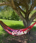 Extra Large Double Hammock For Two With 330cm Total Length And 500lb Capacity Canvas Cotton Super Comfy Outdoor Living For Patio Porch Garden Outdoor Indoor Rainbow XXL.