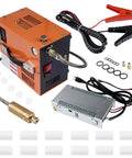 Rock Solid Heavy Duty High Pressure Portable Pcp Air Compressor Pushes Hard To 4500 Psi With Brushless Motor, includes hoses and clamps.
