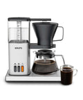 8 Cup Drip Coffee Maker With SCA Certification And Blooming Technology For Barista Quality At Home, silver, countertop view