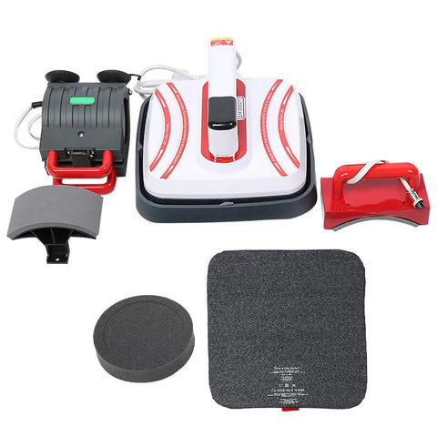 5 In 1 Heat Press Machine For T Shirts Mugs Hats Plates Pens Transfers, DIY craft tool components displayed