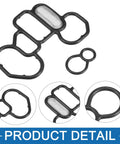 VTEC Solenoid Gasket Set For Honda Accord 1998-2012, Oil Leak Fix Kit With Solenoid Gasket And Spool Valve Filter Screen, OE Numbers 36172-P8A-A01 And 15825-P8A-A01, Set Of 2, Gives Tight Seal And Long Lasting Performance.
