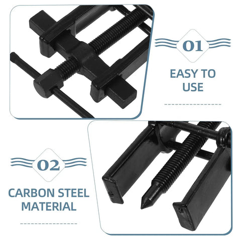 Heavy Duty 6 Inch Two Jaw Bearing Puller Remover Tool Kit Internal Bearing Piston Pin Puller Separator For Cars Bikes Wheel Hub Removal built from carbon steel