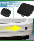 Volvo S60 Rear Bumper Tow Hook Cover Towing Eye Cap Black Replacement For 2011 To 2018 Models OE 39802591 30795029