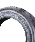 Close-up of the 10x3 Scooter Tire Replacement for 10 Inch Electric Scooters and E Bikes, thickened pneumatic rubber tire, text view.