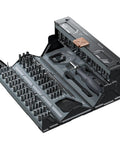 180 In 1 Computer Screwdriver Tool Kit With Magnetic Bits Case Pro Grade including screwdriver, magnetic bits, and storage case