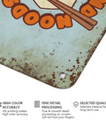 Corner of Ramen Noodle Pun Wall Art Sign, Funny Foodie Pewter Metal Tin Decor for Kitchen or Office with rust detail
