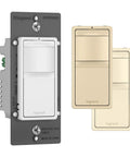 Radiant 600W Occupancy Motion Sensor Light Switch With Auto On Auto Off, 180 Degree Coverage, Single Pole, three finishes