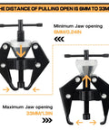 Heavy Duty Wiper Arm Removal Tool Kit For Cars Trucks SUVs And RVs Universal Carbon Steel Arm Bearing Remover Puller Set