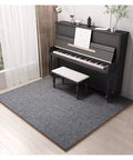 Heavy Duty Acoustic Soundproof Pads Non Slip Mat For Keyboard And Drum Noise Reduction Foam in a home studio with piano