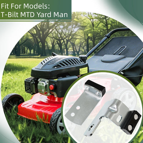 46 Inch Deck Brake Assembly Replacement For T Bilt MTD Craftsman Yard Machines Yard Man Lawn Tractors And More Replaces 98304525 98304511 And A Breeze To Install shown with lawn mower