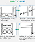 How to install Beefy Heavy Duty 3 Tier 5 Gallon Water Bottle Rack For Home Office Kitchen Storage, step-by-step guide.