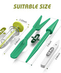 17 Pack Seed Planter Tool Hand Seeder Mini Sowing Seed Dispenser Sower Seedling Dibber Widger Seed Spreader sizes