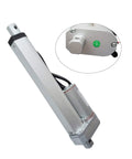 12V DC Linear Actuator 6 Inch Stroke, Beefy Heavy Duty 750N Lift, IP54 Waterproof, with Mounting Holes and Built-In Limit Switch
