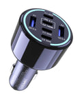 Straight Fire 300W Usb C Car Charger With Six Ports Smart Pd 3 1 Fast Charging Adapter showing multiple charging ports and output details.