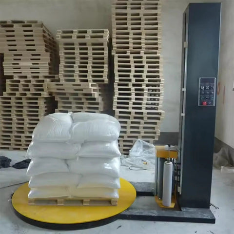 Automatic Pallet Wrapping Machine For Industrial Shipping And Material Handling High Speed Pallet Wrapping System To Secure Loads