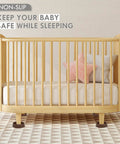2 Inch Round Rubber Caster Cups Non Slip Furniture Pads Anti Slip Floor Protectors For Beds Couches Tables And Chairs 8 Pack Brown Heavy Duty Non Skid Floor Grips Safe For Hardwood Floors Easy To Install under a crib