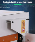 680W Air Powered Corner Trimmer, Heavy Duty Woodworking Edge Planer equipped with protective cover for user safety.