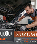 Mechanic using 24 Piece Metric And SAE Flex Head Ratcheting Wrench Set With 180 Degree Head And 72 Teeth CRV Steel in auto repair