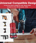 5 Piece HSS Countersink Drill Bit Set Featuring No-Nonsense Quick Adjust Depth Control And Lock-Tight Bearing Stopper 82 Degree Counterbore bits with compatible design for electric drills.