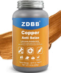 Copper Anti Seize Lubricant Paste With Brush Top Bottle For Spark Plugs Brake Pads Threads And Nuts High Temp Automotive