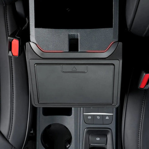 Ford Maverick Lidded Console Organizer With Seal Lid No Tools Needed Heavy Duty Front Seat Armrest Trash Can Custom Drop In Fit
