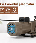 Beefy 60W Electric Wire Stripping Machine showing powerful gear motor with compact design for 3mm to 17mm wires.