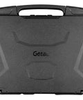 Drop Tested Rugged Laptop Featuring Intel Core Ultra 5 15.6 Inch Fhd 32Gb Ram 1Tb Ssd Ip53 Sealed Shell black protective case with handle.
