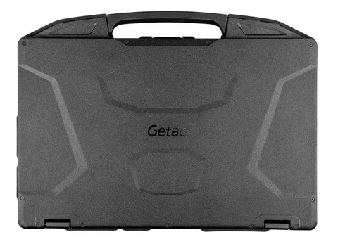 Drop Tested Rugged Laptop Featuring Intel Core Ultra 5 15.6 Inch Fhd 32Gb Ram 1Tb Ssd Ip53 Sealed Shell black protective case with handle.