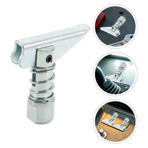 Heavy Duty Forklift Positioner Plunger Pin Set With Reinforced Structure And Large Base for precise positioning and stability.