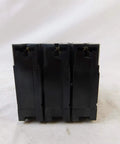 BR Type Plug-On Mount 3-Pole 40 Amp 240V AC Circuit Breaker for Panels and Load Centers, front view.
