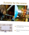 Copper Grease Nipples Assortment Kit With Zerk Fittings For Lubrication featured during machine lubrication process