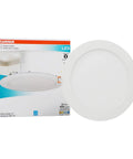 Five To Six Inch LED Recessed Downlights With Trim, Dimmable 9W Equal To 65W, 625 To 675 Lumens, White 3000K Warm White