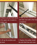 Heavy Duty Plastic Steel Sliding Door And Window Rollers Featuring Thickened Double Groove Bearings That Roll Like Butter Upgrade Your Patio Gliders With Built Tough 14Mm Or 16Mm Track Pulleys installation guide with steps.